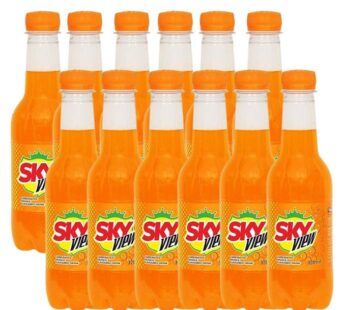 Riham Skyview Orange Soda 12Pcs – 320Ml