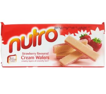 Nutro Cream Wafers – Strawberry, 175g Pack