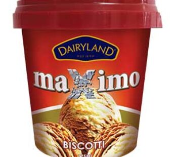 Dairyland Maximo Biscotti Ice Cream 175ml